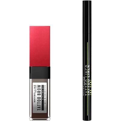 Set di Trucco Maybelline New York - Occhi e Sopracciglia Set di Trucco Maybelline New York - Occhi e Sopracciglia
