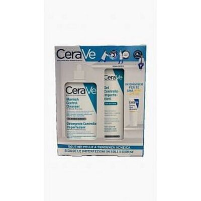 L'OREAL CeraVe Routine Anti-Acne in Bipack - Kit Completo per la Cura della Pelle con Detergente e Siero L'OREAL CeraVe Routine Anti-Acne in Bipack - Kit Completo per la Cura della Pelle con Detergente e Siero