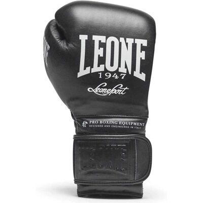 Leone1947 The Greatest Kampfhandschuhe - Leder, Mehrlagiges Polster, Klettverschluss, 14 Oz Leone1947 The Greatest Kampfhandschuhe - Leder, Mehrlagiges Polster, Klettverschluss, 14 Oz