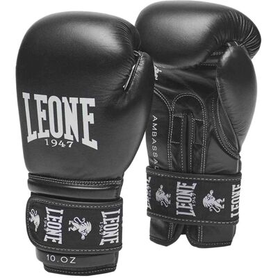 Leone 1947 Ambassador Bokshandschoenen - Buffelhuid, Schokabsorptie, Verstelbare Pasvorm Leone 1947 Ambassador Bokshandschoenen - Buffelhuid, Schokabsorptie, Verstelbare Pasvorm