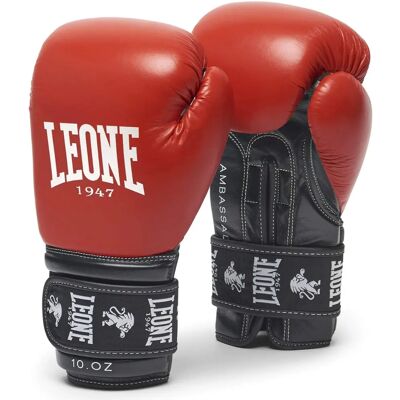 Guantes de Boxeo Leone 1947 Ambassador - Cuero de búfalo Guantes de Boxeo Leone 1947 Ambassador - Cuero de búfalo