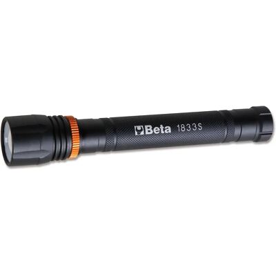 Beta 1833S Torcia LED - Luminosità regolabile, 500 lumen, alluminio Beta 1833S Torcia LED - Luminosità regolabile, 500 lumen, alluminio