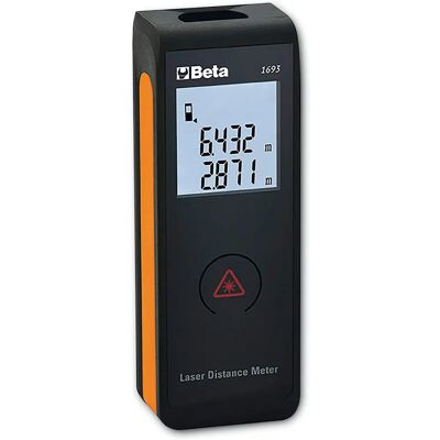 Beta 1693 Laser Afstandsmeter - 20m, Automatisch Uitschakelen Beta 1693 Laser Afstandsmeter - 20m, Automatisch Uitschakelen