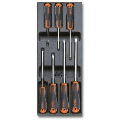 Beta T211 Schraubenzieherset - Flach, Phillips, Torx - 7 stk. Beta T211 Schraubenzieherset - Flach, Phillips, Torx - 7 stk.
