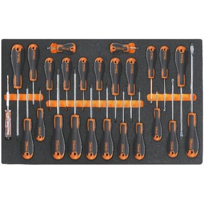 Beta M213 Werkzeugsatz - Flach, Phillips, Torx - Werkstattaufbewahrung Beta M213 Werkzeugsatz - Flach, Phillips, Torx - Werkstattaufbewahrung