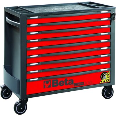Beta RSC24AXL/9 Carrello attrezzi - 9 cassetti, Rosso Beta RSC24AXL/9 Carrello attrezzi - 9 cassetti, Rosso