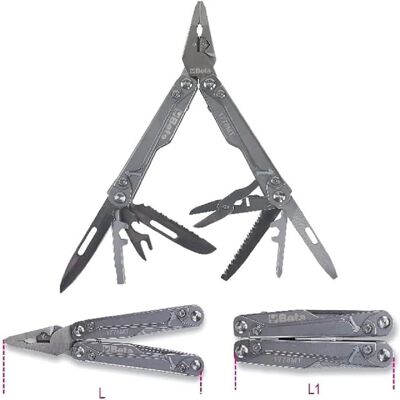 Beta Multitool 1778MT - 9-in-1 mit 22 Funktionen Beta Multitool 1778MT - 9-in-1 mit 22 Funktionen