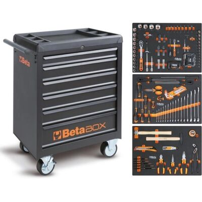 Beta C04BOX-A VU - cassettiera strumenti 6 cassetti Beta C04BOX-A VU - cassettiera strumenti 6 cassetti