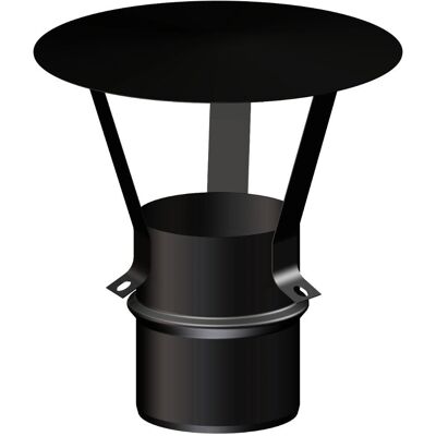 Chapeau Chinois - Ø 100 mm - Pour Poêle à Pellet et Chaudière - Publicité Chapeau Chinois - Ø 100 mm - Pour Poêle à Pellet et Chaudière - Publicité