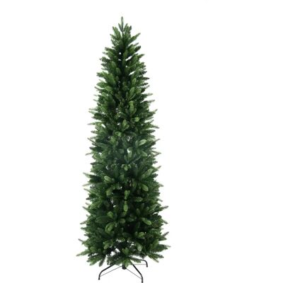 EUROSTORE07 - Albero di Natale Russel 210cm - 910 rami - base 50cm - PVC+PE EUROSTORE07 - Albero di Natale Russel 210cm - 910 rami - base 50cm - PVC+PE