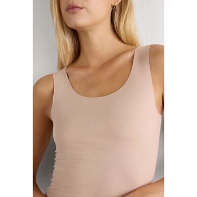 Intimissimi Supima Baumwolle Top - Damen Naturgröße M Intimissimi Supima Baumwolle Top - Damen Naturgröße M