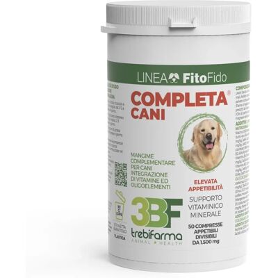 Integratore Completo per Cani Trebifarma - 50 Compresse Integratore Completo per Cani Trebifarma - 50 Compresse