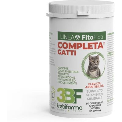 Integratore Completo di Vitamine e Minerali per Gatti - 50 Compresse Integratore Completo di Vitamine e Minerali per Gatti - 50 Compresse
