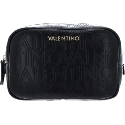 Valentino VBE8AD538 Sac de toilette en polyuréthane noir - Trousse de toilette Valentino VBE8AD538 Sac de toilette en polyuréthane noir - Trousse de toilette
