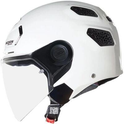 Casque moto Nolan N30-4 T Bianco - Ventilé, Léger, Écologique Casque moto Nolan N30-4 T Bianco - Ventilé, Léger, Écologique