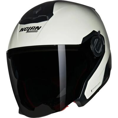 Nolan N40-5 06 Klassiek Parelwit Helm - Motorhelm Nolan N40-5 06 Klassiek Parelwit Helm - Motorhelm