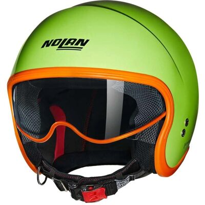 Nolan N21 Grön-Orange Jethjälm - Jet Helmet Nolan N21 Grön-Orange Jethjälm - Jet Helmet
