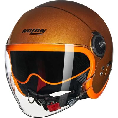 Nolan N21 Visir Orange - Motorcykelhjälm Nolan N21 Visir Orange - Motorcykelhjälm