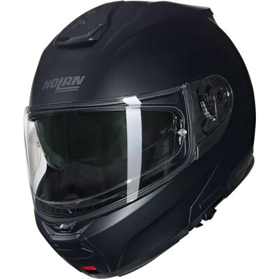 Nolan N100-6 Mat Zwart Modulaire Motorhelm - Helm Nolan N100-6 Mat Zwart Modulaire Motorhelm - Helm