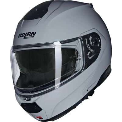 Casco modular Nolan N100-6 gris brillante - Equipo motocicleta Casco modular Nolan N100-6 gris brillante - Equipo motocicleta