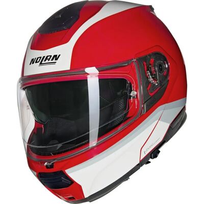Nolan N100-6 - Incognito 345 rot/weiß/grau Nolan N100-6 - Incognito 345 rot/weiß/grau