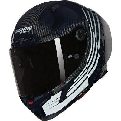 NOLAN Kohlefaser Helm - Abnehmbarer Spoiler - Weitwinkelvisier - Motorrad Zubehör NOLAN Kohlefaser Helm - Abnehmbarer Spoiler - Weitwinkelvisier - Motorrad Zubehör