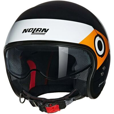 Nolan N21 06 - Onirico Noir/Blanc/Orange Nolan N21 06 - Onirico Noir/Blanc/Orange