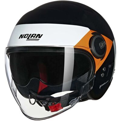 Nolan N21 Visor - Onirico 345 noir/blanc/orange Nolan N21 Visor - Onirico 345 noir/blanc/orange