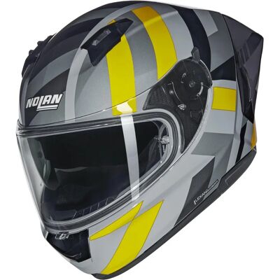 Casco Nolan N60-6 Sport Gris Amarillo Negro - Casco Integral Casco Nolan N60-6 Sport Gris Amarillo Negro - Casco Integral