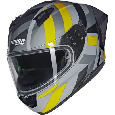 Nolan N60-6 Sport Grau-Gelb-Schwarz - Integralhelm Nolan N60-6 Sport Grau-Gelb-Schwarz - Integralhelm
