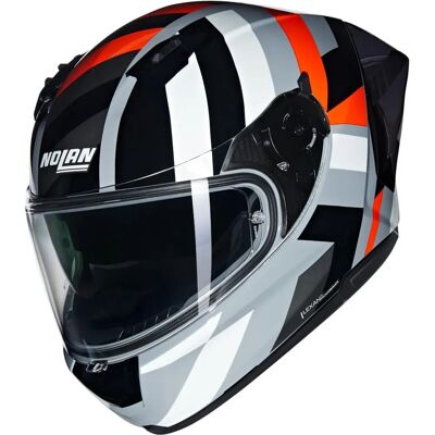 Casco moto Nolan N60-6 Sport - Visiera panoramica ampia, Interno ecologico, ECE approvato Casco moto Nolan N60-6 Sport - Visiera panoramica ampia, Interno ecologico, ECE approvato