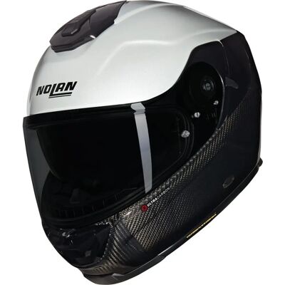 Nolan X-903 Ultra Carbon - Speziallack N-Com Schwarz/Weiß Nolan X-903 Ultra Carbon - Speziallack N-Com Schwarz/Weiß