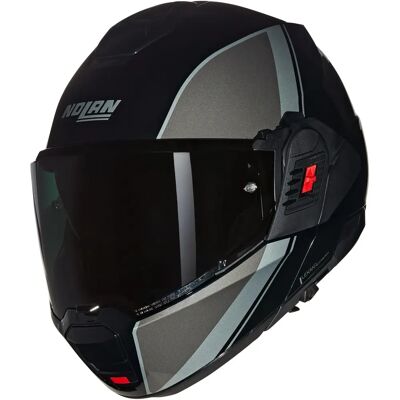 Nolan N120-1 Motorradhelm - Silber, Speziallack, S - Helm Nolan N120-1 Motorradhelm - Silber, Speziallack, S - Helm