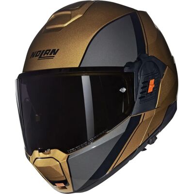 Casco Modular Nolan N120-1 - Sabbia / Giallo, Marrone XL Casco Modular Nolan N120-1 - Sabbia / Giallo, Marrone XL