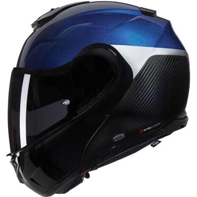 Nolan X-1005 Ultra Carbon - Verniciatura Speciale N-Com Negro/Azul Nolan X-1005 Ultra Carbon - Verniciatura Speciale N-Com Negro/Azul