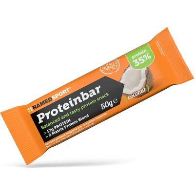 Barretta Proteica Cocco Named Sport - Alta Proteina, Bassa Grassi - Spuntino Post-Workout Barretta Proteica Cocco Named Sport - Alta Proteina, Bassa Grassi - Spuntino Post-Workout