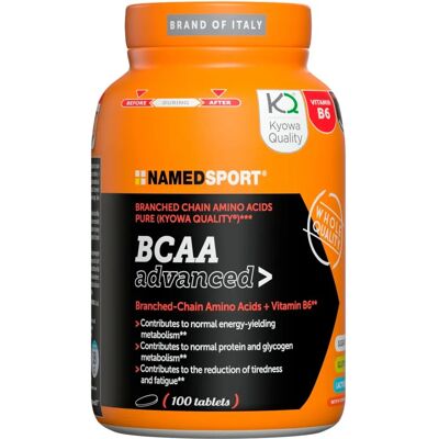 Namedsport Srl Named Sport - Advanced 100 Comprimidos - Suplemento de aminoácidos y vitamina B6 Namedsport Srl Named Sport - Advanced 100 Comprimidos - Suplemento de aminoácidos y vitamina B6