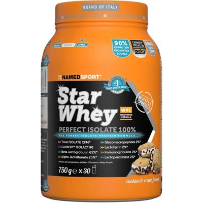 Named Sport Whey Isolate Cookies&cream - Molkenprotein-Isolat Named Sport Whey Isolate Cookies&cream - Molkenprotein-Isolat
