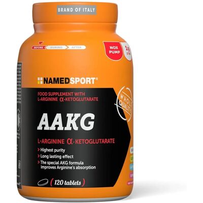 Named Sport AAKG - Leistungssteigerndes Supplement - 120 Tabletten Named Sport AAKG - Leistungssteigerndes Supplement - 120 Tabletten