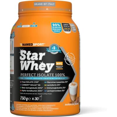 Named Sport - Star Whey Isolate Mokaccino Cream 750g - Polvere Proteica Named Sport - Star Whey Isolate Mokaccino Cream 750g - Polvere Proteica