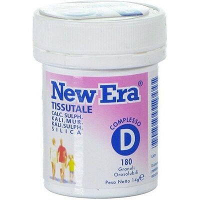 New Era Schüssler Complex D 240 Sublingual Tabletten - Haut & Atemwege New Era Schüssler Complex D 240 Sublingual Tabletten - Haut & Atemwege