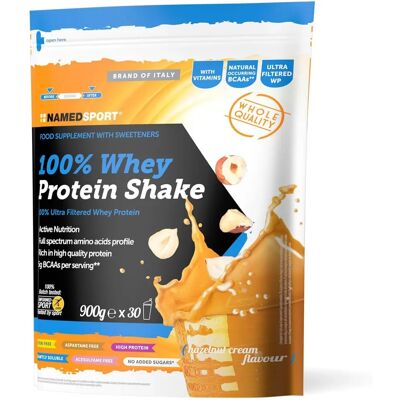 NamedSport 900g Frullato di Proteine del Siero di Latte Nocciola - Supporta la Crescita Muscolare NamedSport 900g Frullato di Proteine del Siero di Latte Nocciola - Supporta la Crescita Muscolare