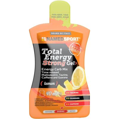 Named Sport Gel Énergétique Total Energy Strong - Noir Sec - Gel Énergétique - Publicité Named Sport Gel Énergétique Total Energy Strong - Noir Sec - Gel Énergétique - Publicité