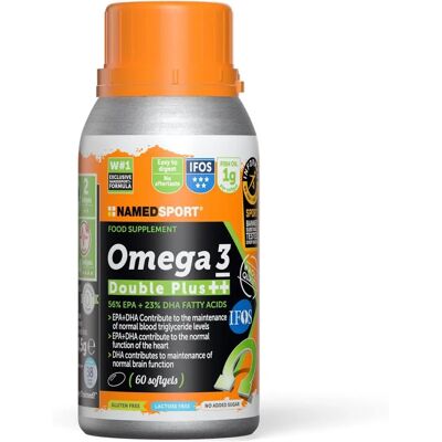 NamedSport Omega 3 Double Plus - Complément Alimentaire - Publicité NamedSport Omega 3 Double Plus - Complément Alimentaire - Publicité