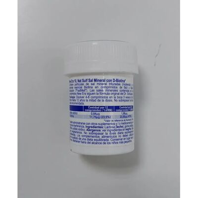 New Era Schüssler 10 Natrium Sulfuricum 240 Sublinguale Tabletten - Nahrungsergänzung New Era Schüssler 10 Natrium Sulfuricum 240 Sublinguale Tabletten - Nahrungsergänzung