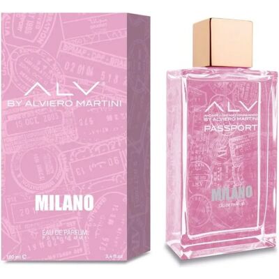 Alviero Martini Passport Milano Eau De Parfum - Donna - 100ML Alviero Martini Passport Milano Eau De Parfum - Donna - 100ML