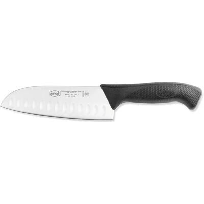 Sanelli 16 cm Olivato Santoku Mes - Professionele Kwaliteit Italië Sanelli 16 cm Olivato Santoku Mes - Professionele Kwaliteit Italië