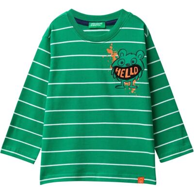 Benetton Modèle - T-shirt pour enfants vert Benetton Modèle - T-shirt pour enfants vert