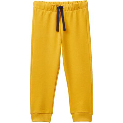 Jogge Benetton pour enfants Jaune Moutarde - Sweatpants Jogge Benetton pour enfants Jaune Moutarde - Sweatpants