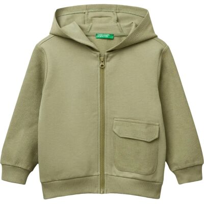 Benetton Model Bluza z kapturem Benetton Model Bluza z kapturem